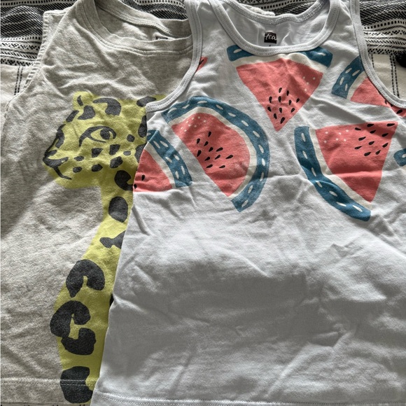 KIDS BUNDLE tea collection tank tops 5yo - Picture 1 of 3